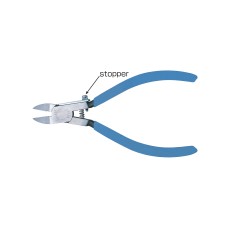 CT160F-125 Plastic Nippers (carbide tipped with adjustable stopper)