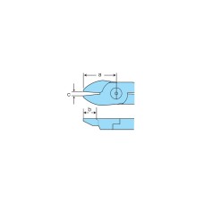 F3S | F~S Type: Standard Flat Surface Blade for Plastic Air Cutter